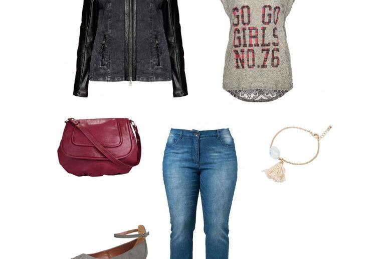 Frühlings-Outfit für mollige Damen bei incurvy.de