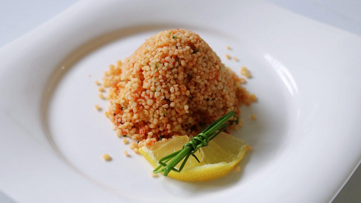 Lecker Rezept für einen frischen Couscous Salat!