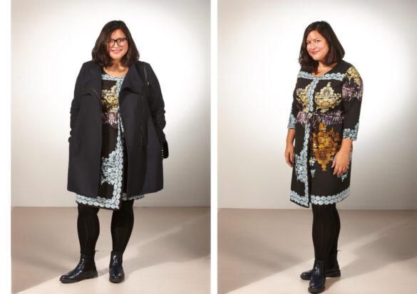 Feminines Kleid große Görßen hier entdecken!