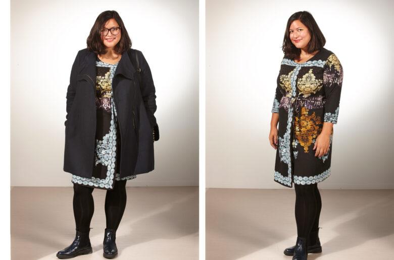 Feminines Kleid große Görßen hier entdecken!