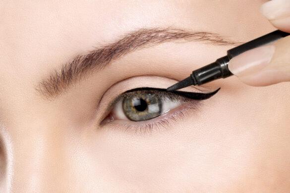 Augen groß schminken für kurvige Frauen - so geht's!
