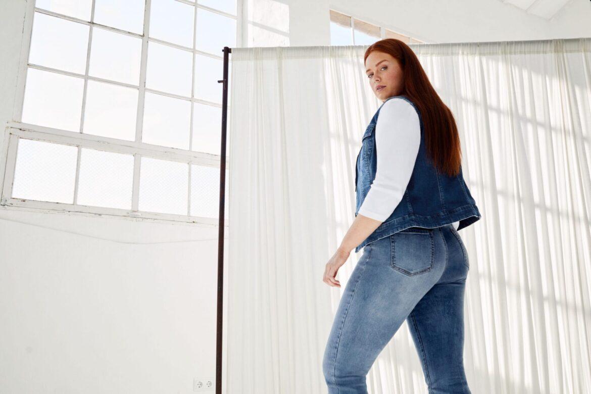 Zerrissene große Größen Jeans total im Trend!