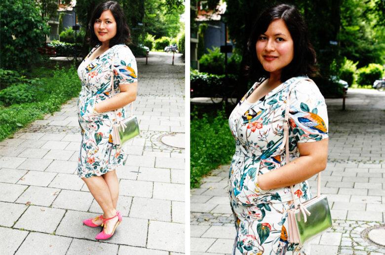 Blumenkleider im Herbst stylen!
