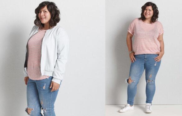 Streifen Plus Size Outfits für Plus Size Ladies - Fashion-Tipps!