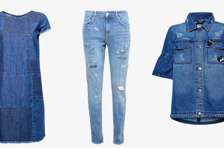 große Größen Looks in Denim hier entdecken!