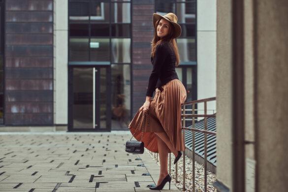 Trendteil Rock Übergröße im Midi Style Fashion Tipps hier entdecken!