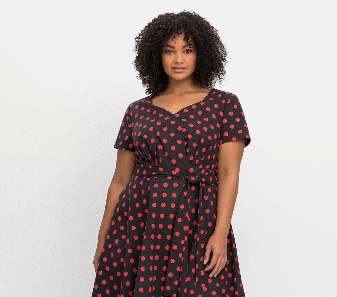 Damen Übergröße Mode, der Rockabilly Style