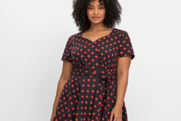 Damen Übergröße Mode, der Rockabilly Style