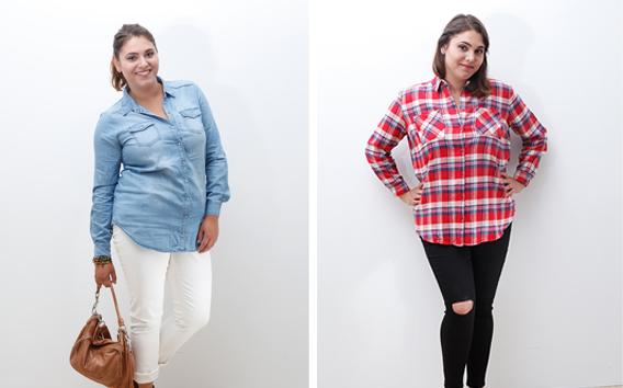 Welche grosse Grössen Jeans für welchen kurvigen Figurtypen?