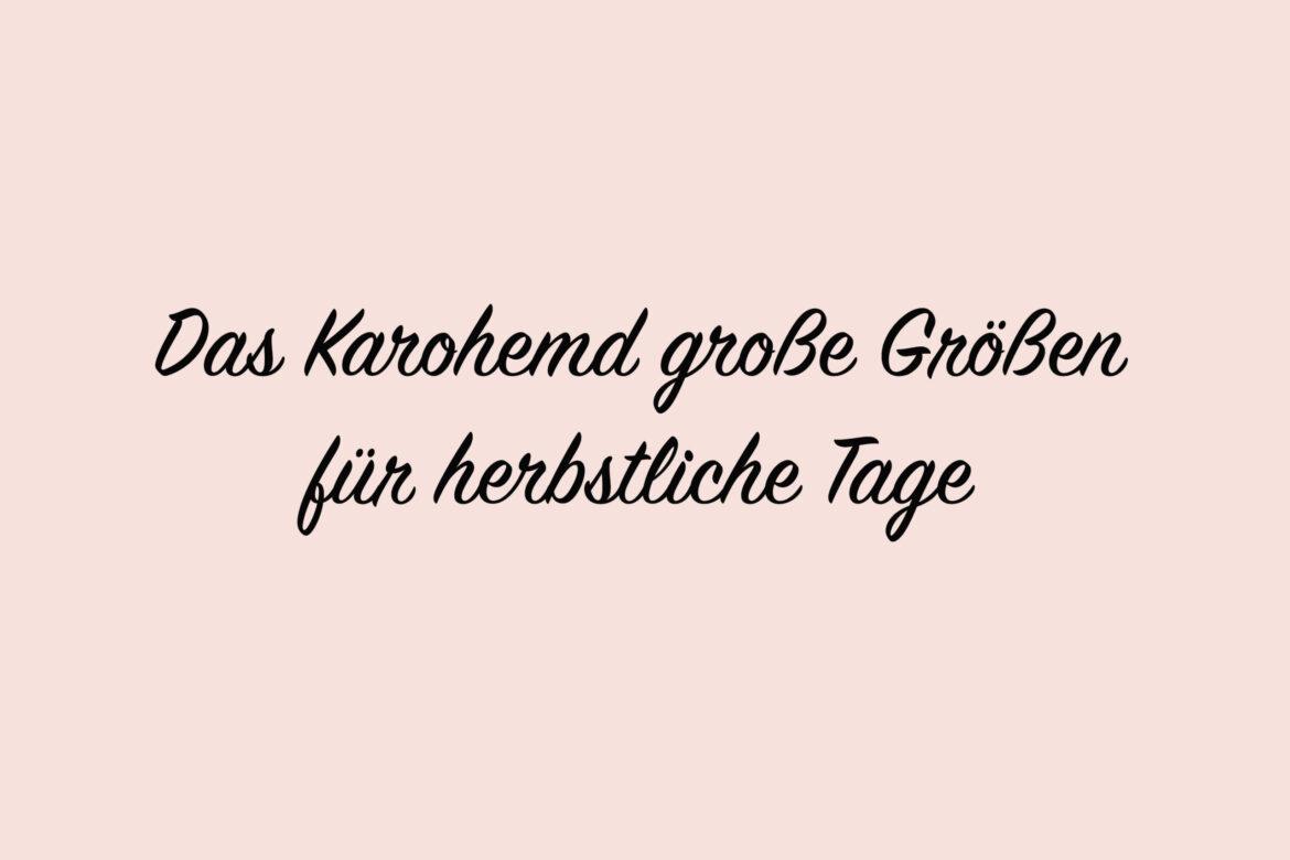 Mein entspannter Karo-Look