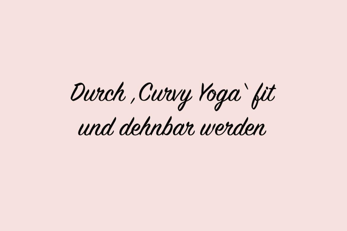 Curvy Yoga mollige Frauen.