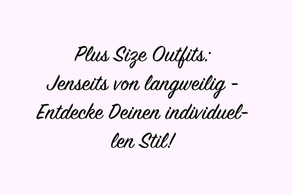 Finde Deinen curvy Look!