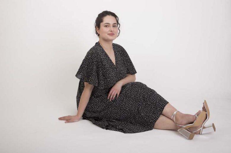 Plus Size Kleid bei kleiner Körpergröße