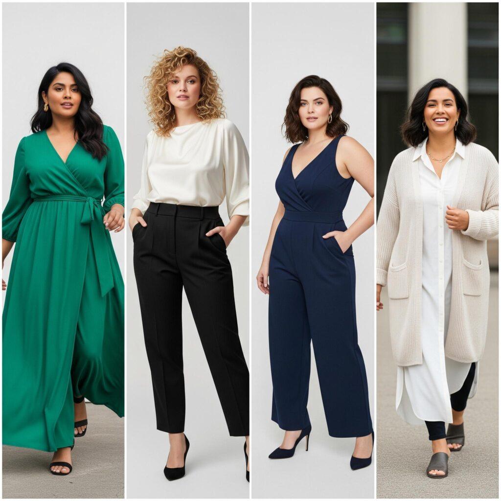 Die "Must-Haves": Kleidungsstücke, die Übergrößen fantastisch stehen